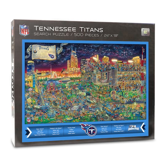 Joe Journeyman NFL 500 Piece Jigsaw Puzzle By Youthefan in Tennessee Titans | 18" x 24" | Michaels®